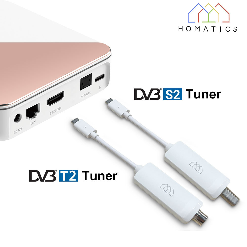 Original HOMATICS DVB-T2 DVB-S2 Tuner for Homatics Android TV Box R Lite 4K & 4K Plus & RockTek G2 a