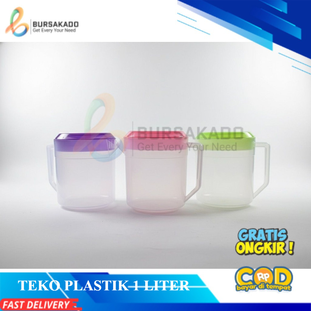 TEKO AIR PLASTIK 1OOOML HARGA GROSIR