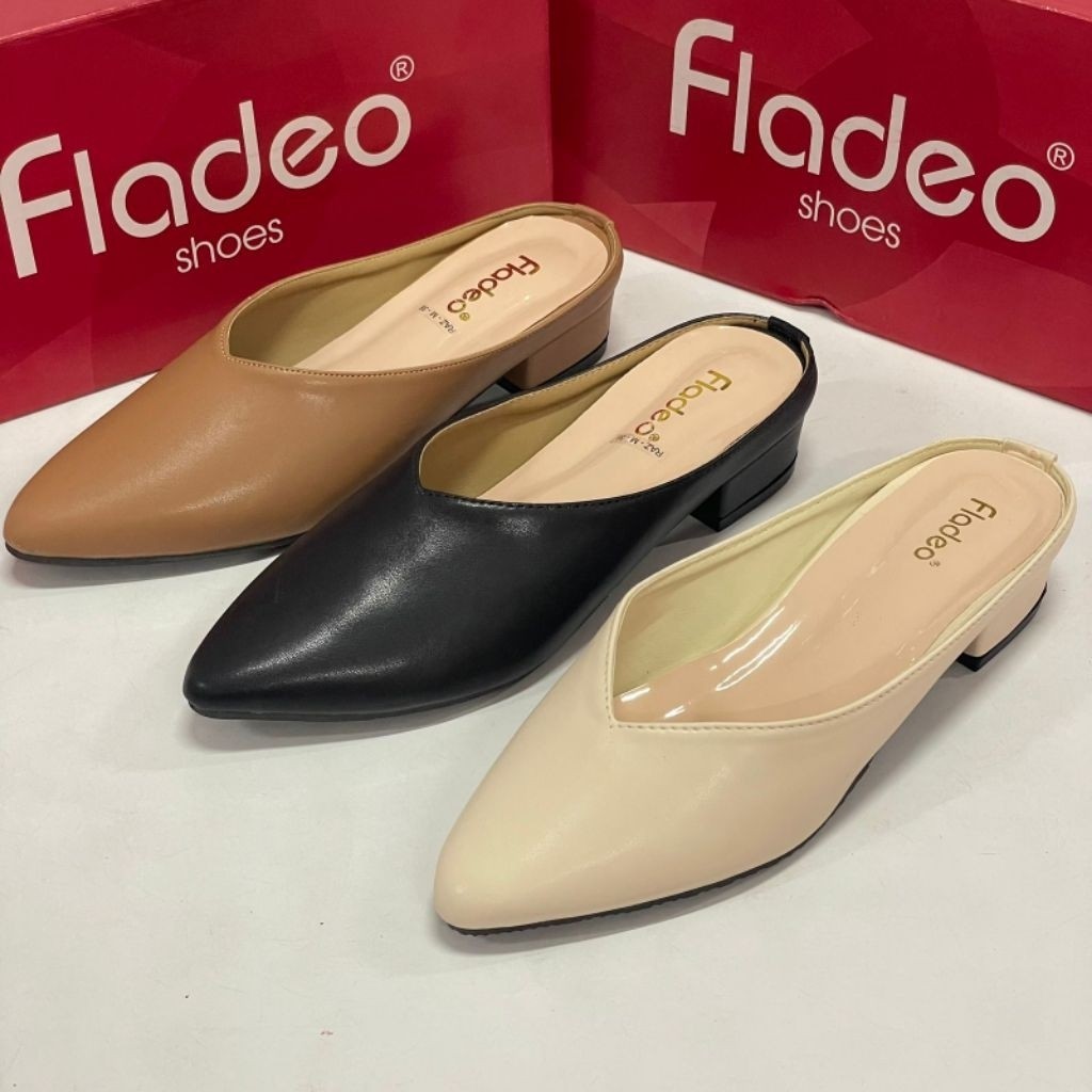 Selop Wanita Hak Berkualitas hsk 3cm FLADEO S1