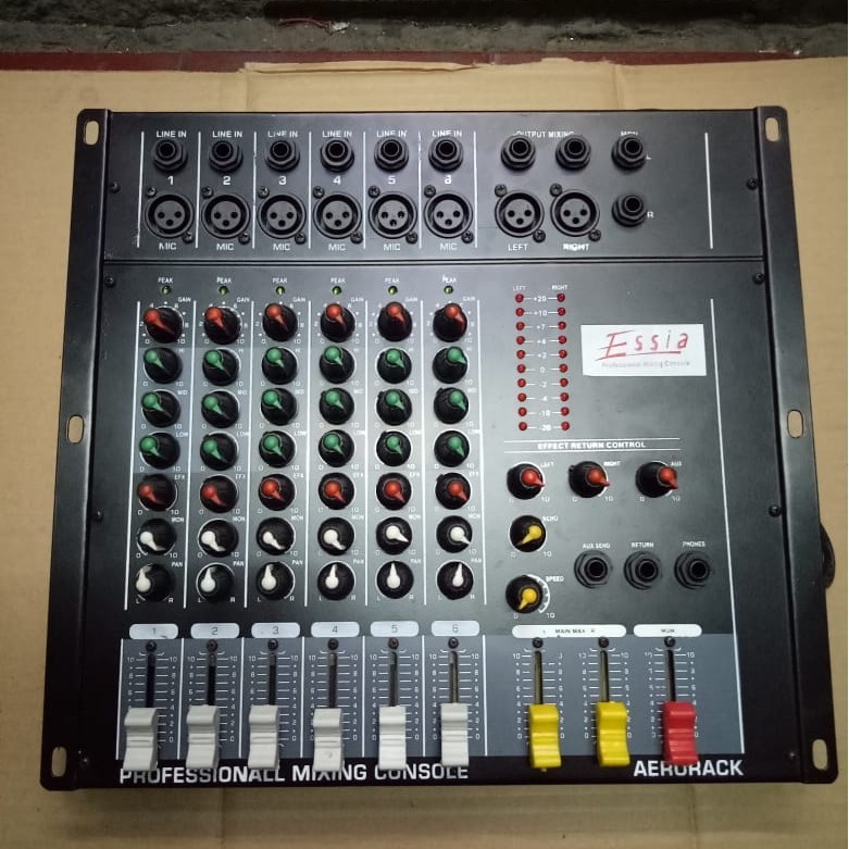 MIXER AUDIO 6 CHANEL