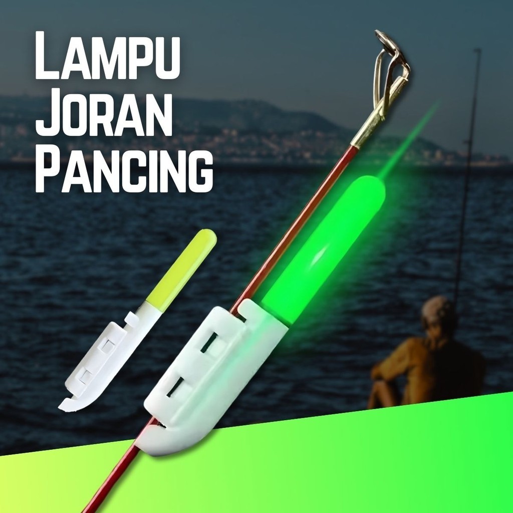 Lampu Pancing Joran LED Luminous Waterproof with Battery - LM-60 Starlet Pancing