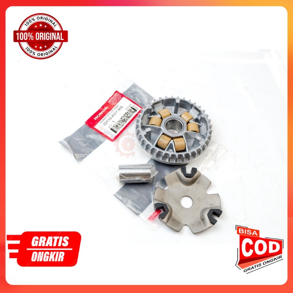rumah roller beat karbu - KVY assy onderdil motor part Ori