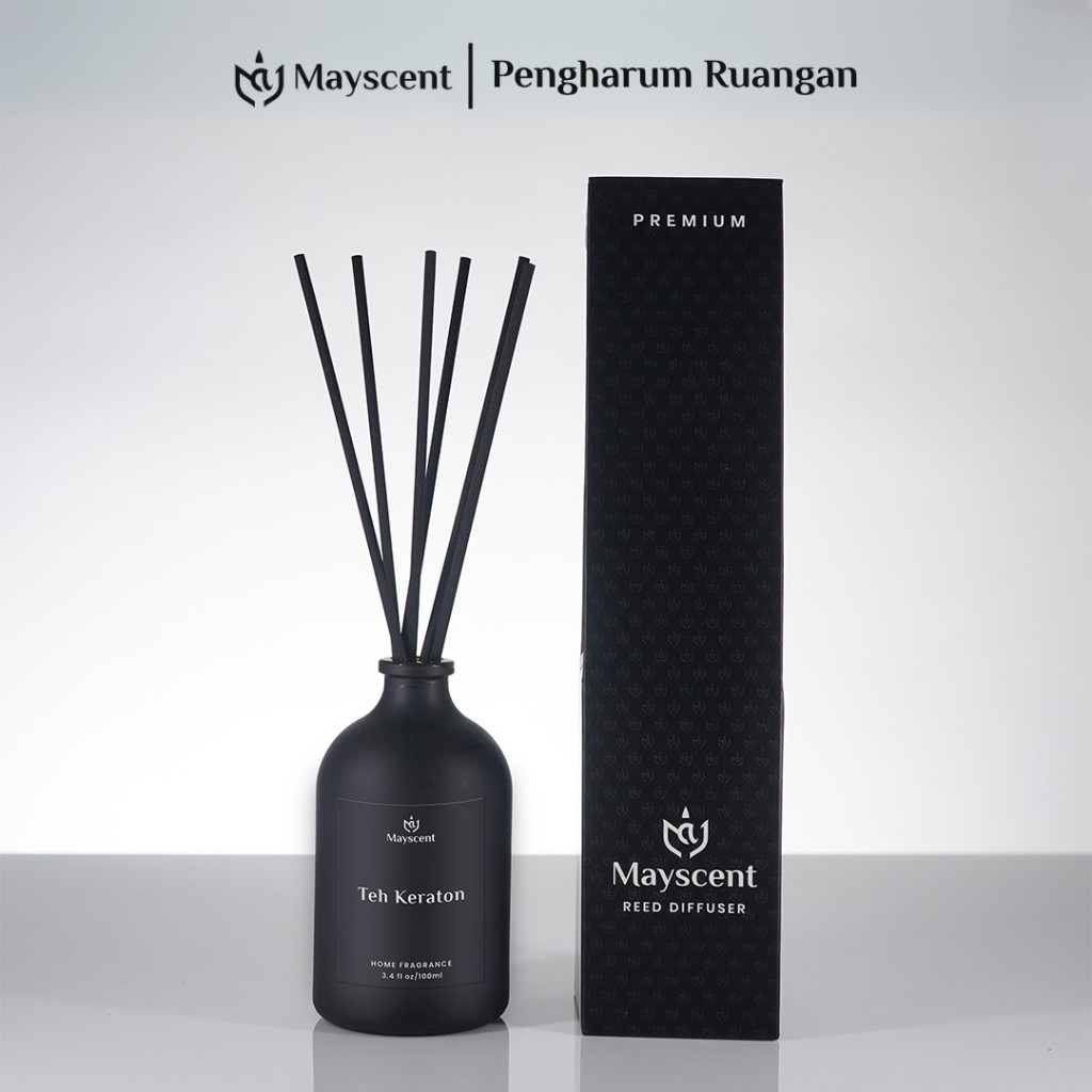 (linnea84.online) MAYSCENT Reed Diffuser 100ml - PENGHARUM, PEWANGI, AROMATERAPI, DEKORASI RUANGAN &
