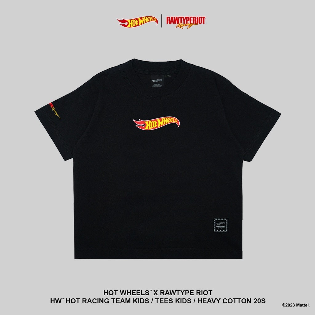 RAWTYPE RIOT Hot Wheels™ racing team Kids - black