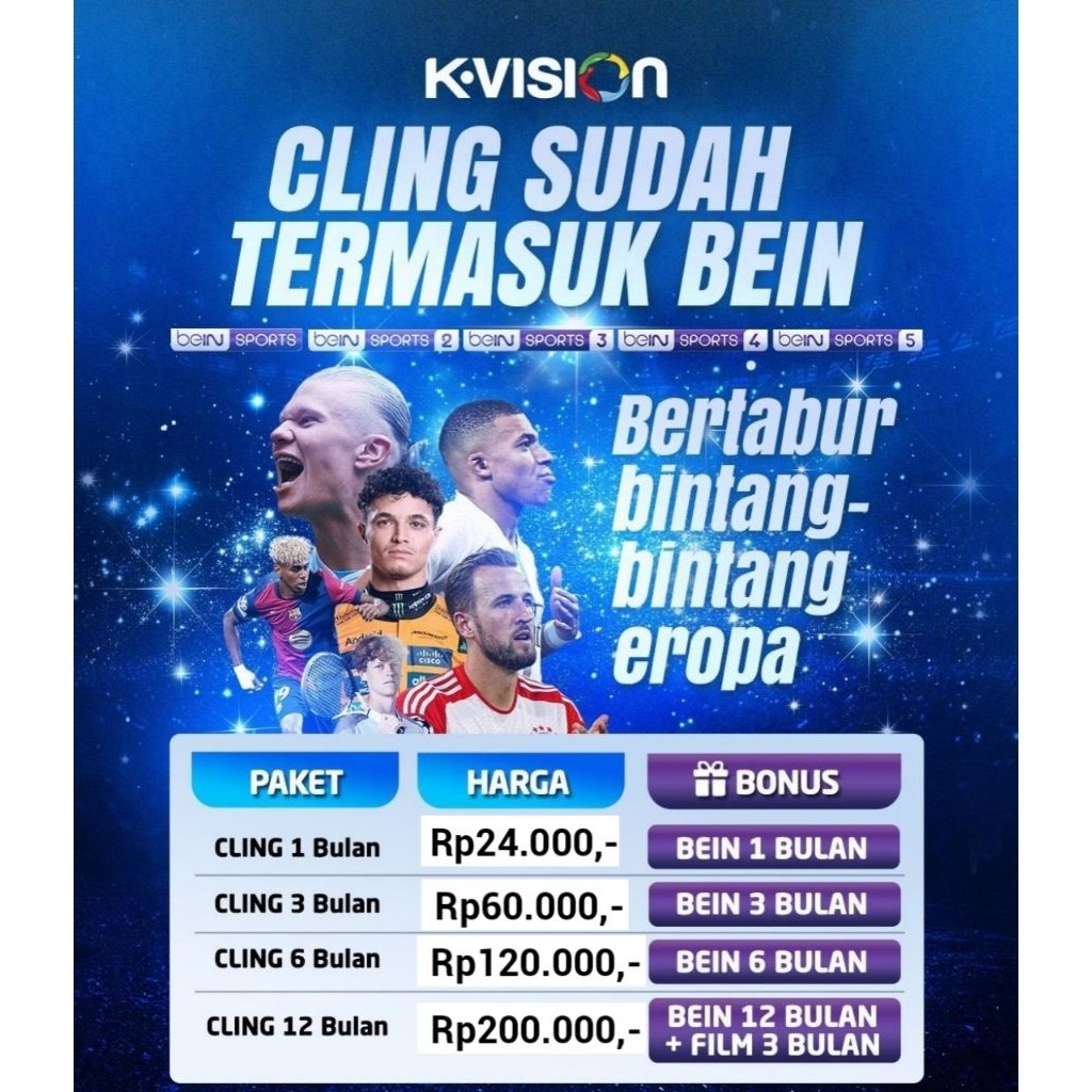 Paket cling k-vision