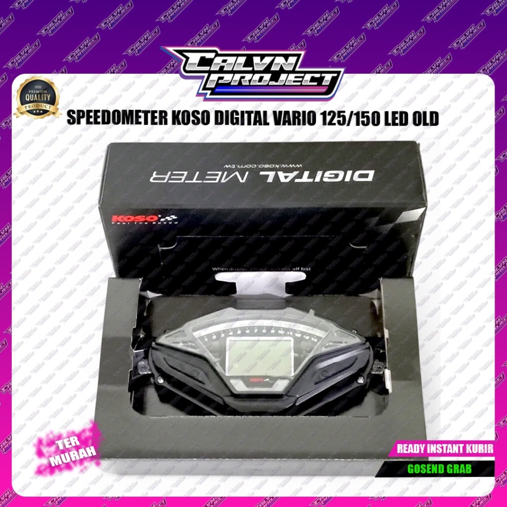 Speedometer Koso Digital Vario 125/150 Led Old