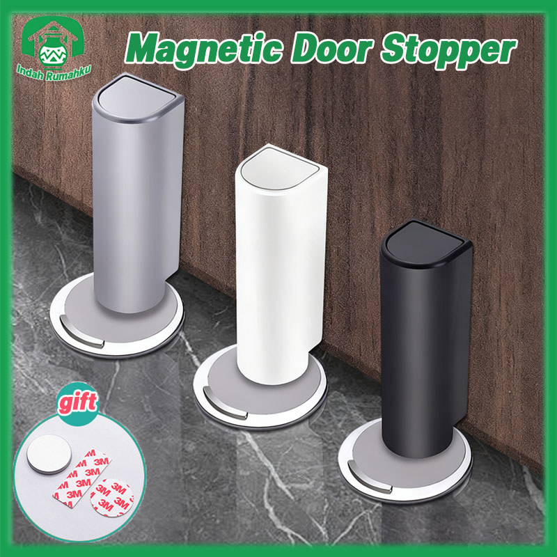 Stoper Pintu Magnetic Door Stopper Penahan Pintu Magnet Anti Collision Tahan Lama
