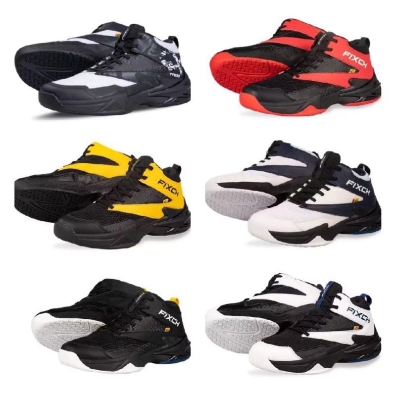 FIXCH SEPATU VOLI/VOLLEY ORIGINAL TROY 6 WARNA TERBARU/fixch sepatu voli terlaris original/sepatu vo