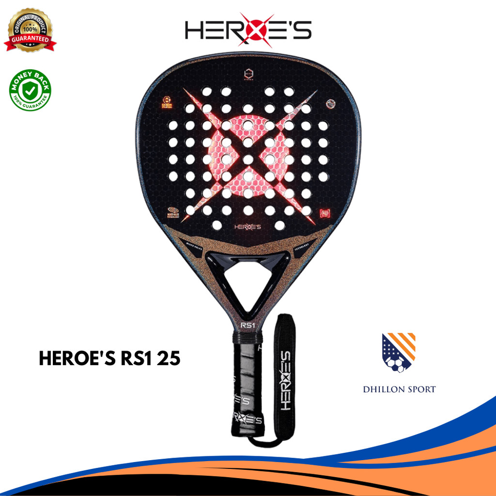 Padel Racket HEROE'S RS1 25 | Raket Padel Heroes