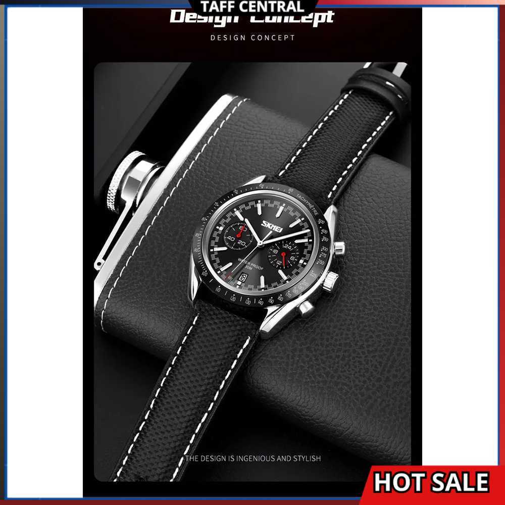 SKMEI Jam Tangan Analog Tachymeter Waterproof - 9292