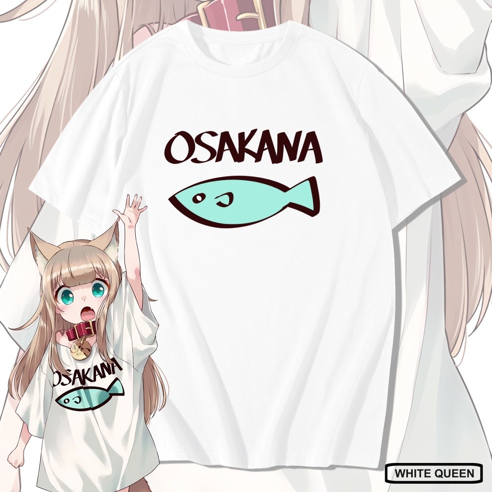 WIRAFASHION.ID KAOS OSAKANA NEKO - KAOS DISTRO PRIA & WANITA KAOS ANIME & GAME OSAKANA NEKO COSPLAY 