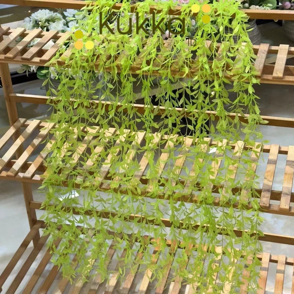 KUKKA - Daun JALAR105cm Jalar Plastik Tanpa Pot Bunga Rambat Sintesis Tanaman Hias Gantung Osear Art