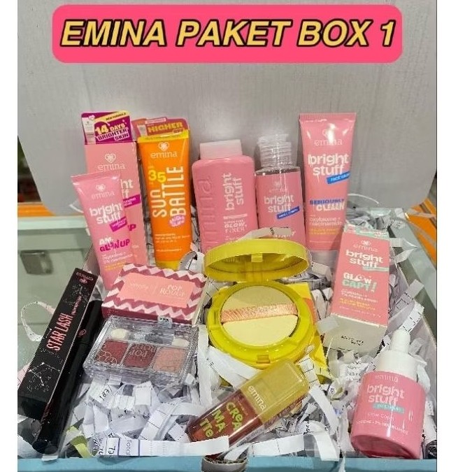 Emina Paket Make Up/Paket Untuk Seserahan/Paket Hantaran
