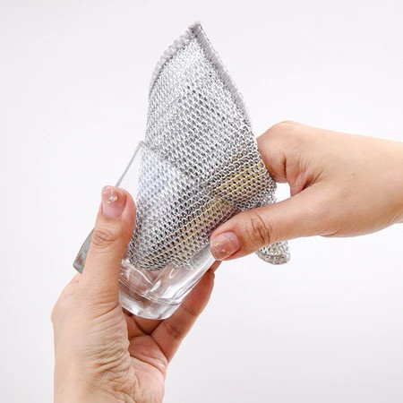 Kain Lap Dapur Kawat Jaring Halus Cuci Panci Piring Kain kawat halus (ARD ACC)