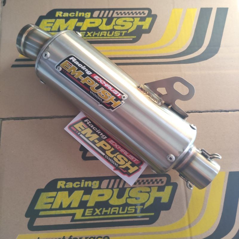 SILENCER KNALPOT SILENSER  ONLY EMPUSH EXHAUS INLET 38