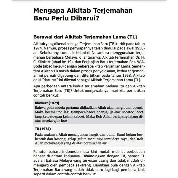 ALKITAB MANULA LANSIA BESAR + COVER KULIT IMITASI. LAI. TB 064 TI SL - Hitam[terlaris] - Merah