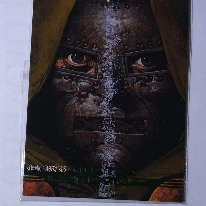 Kartu Marvel 1993 Masterpieces Doctor Doom Doomsday Avengers | RARE TaO 