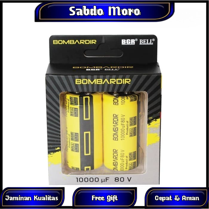 CAPASITOR ELCO 10000UF 80V BOMBARDIR BELL ELKO ELCO 10000 MIKRO 80 VOLT ASLI 10000 UF 80 V VOLT CAPA