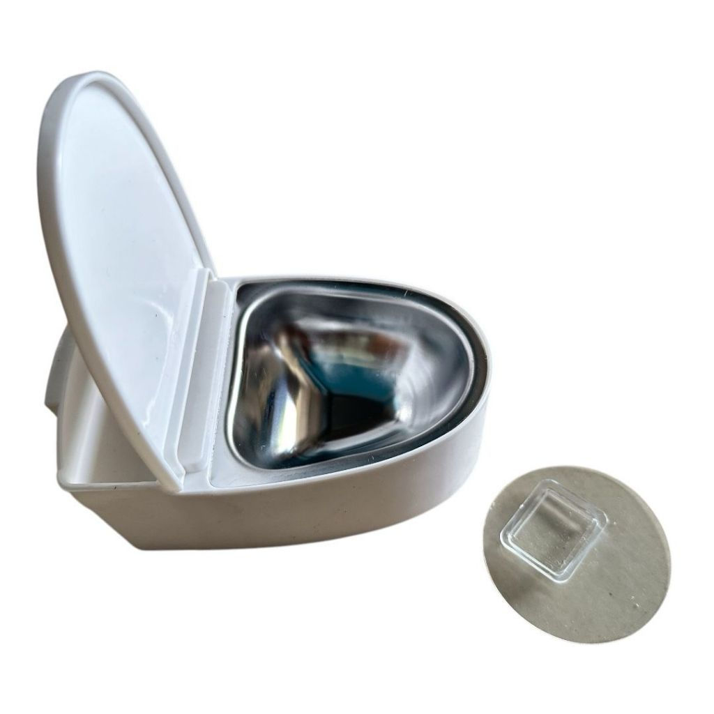 Asbak Dan Tempat Rokok Tempel Dinding / Tempat rokok Kloset Tempel + Tempat Rokok & Korek