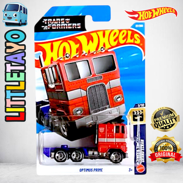 Hot Wheels Optimus Prime 2026 Diecast Truck Transformers Hauler