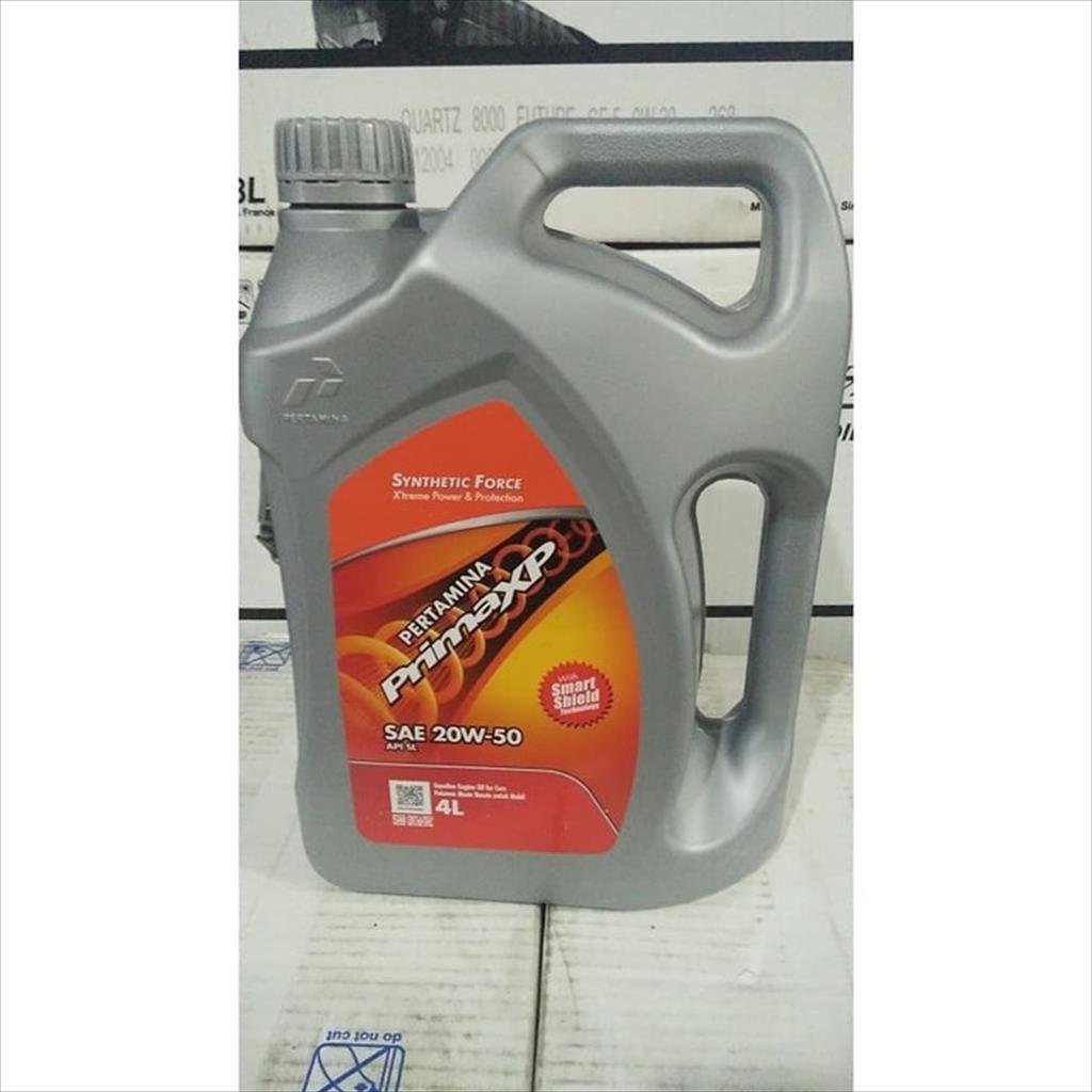 Oli Mesin Mobil Prima XP 4Liter 20W-50