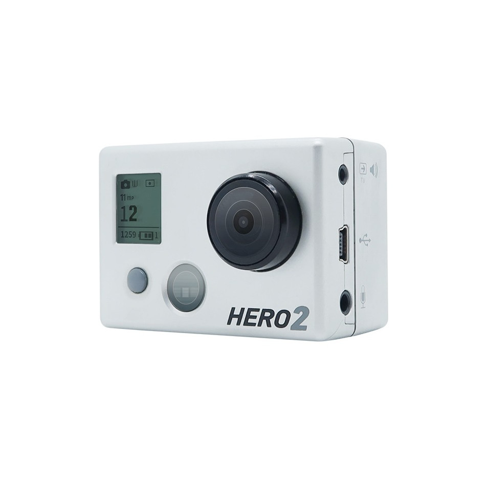 (Used) GoPro HD HERO2 Second generation entry level ultra wide angle Sports Camera Go Pro HD vlog sm