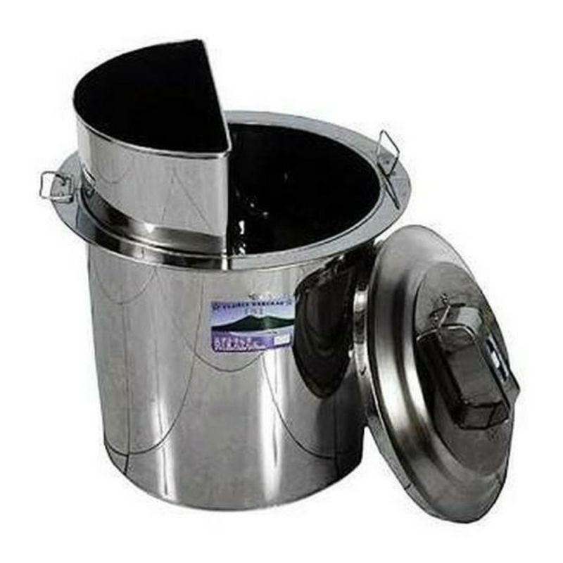 Dandang Mie Ayam Sekat Lepas 35 cm / Panci Dandang / Tong Pangsit Mie Ayam MURAH