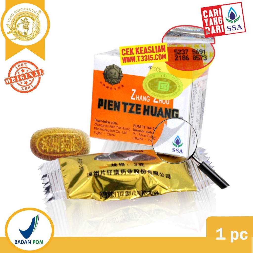 PIEN TZE HUANG / PINAHONG / OBAT PASCA OPERASI