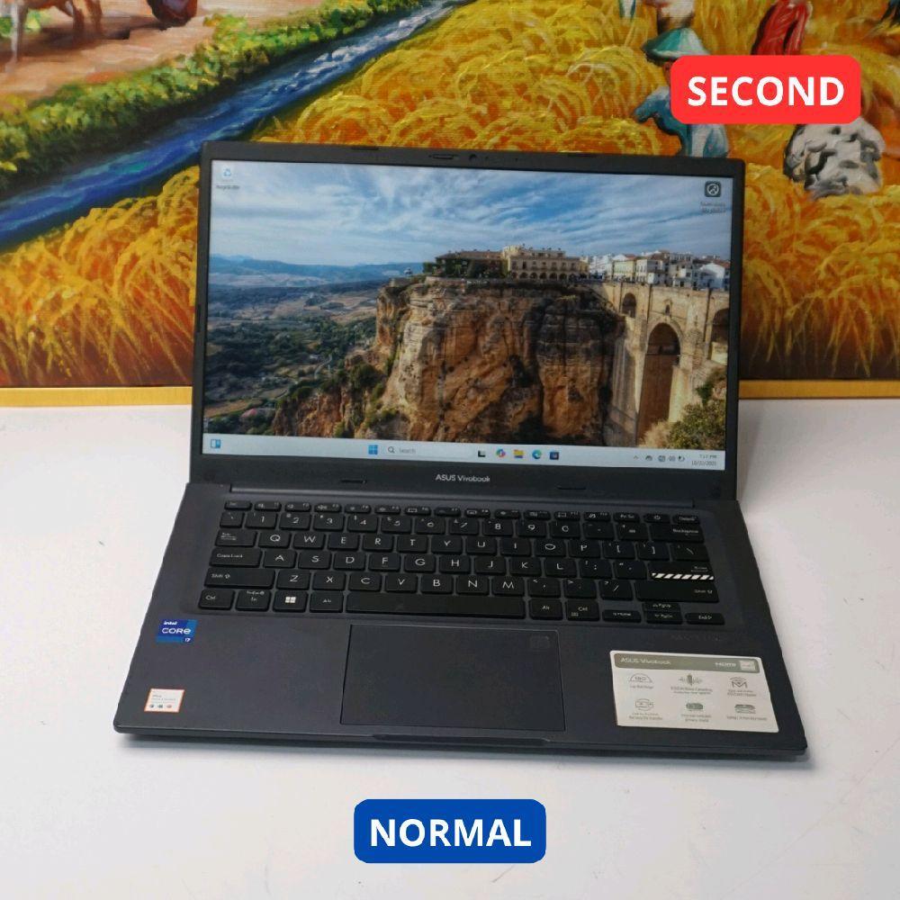 ASUS VIVOBOOK_ASUS LAPTOP X1402ZA_A1402ZA i7 1260P 8 GB (14") LAPTOP SECOND ORIGINAL SINAR MUTIARA C