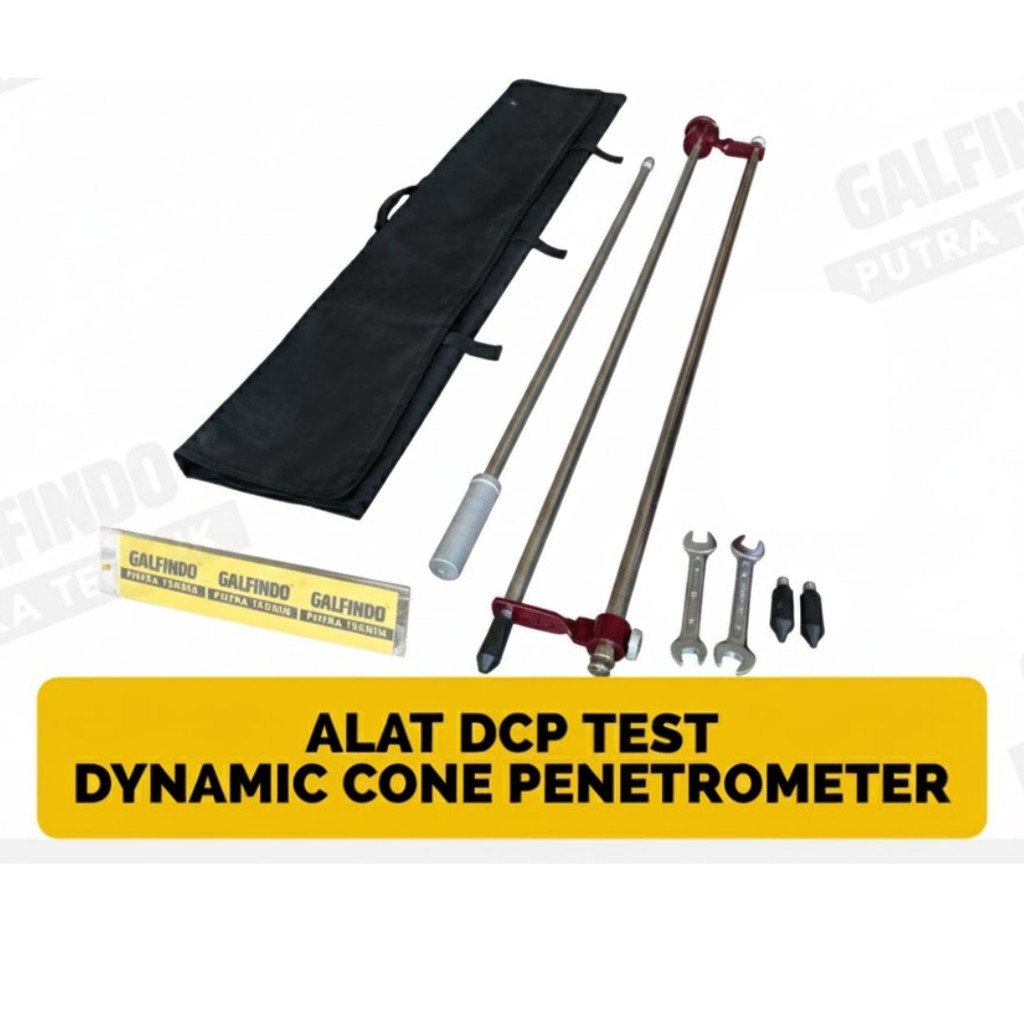 (TANPA BEBAN ) GALFINDO DCP TEST DYNAMIC CONE PENETROMETER DCP