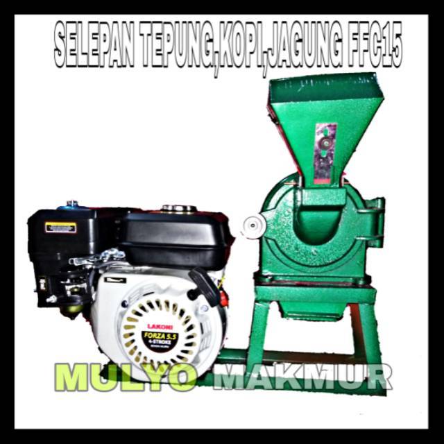 PROMO MESIN SELEPAN TEPUNG KOPI JAGUNG PELET BUMBU FFC15