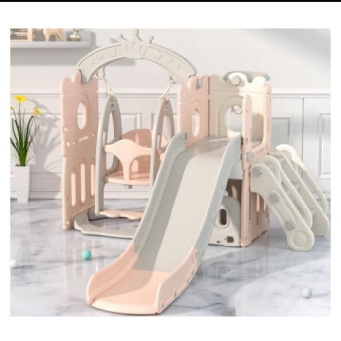 DISKON Mainan anak paud TK perosotan dan ayunan Playground anak batita murah