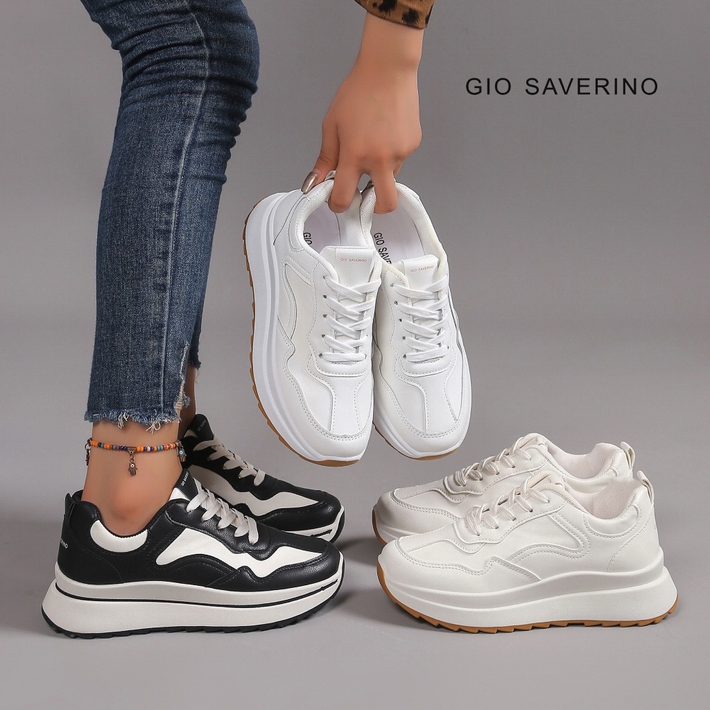 Gio Saverino Sepatu Sneakers Wanita Micha Korea Shoes