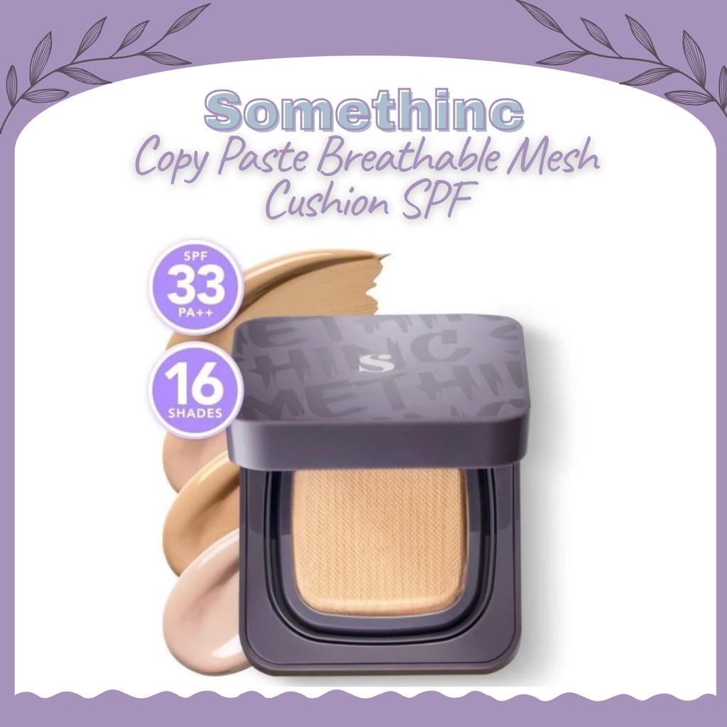 Somethinc Copy Paste Breathable Mesh Cushion SPF 33 PA++/Alas Bedak
