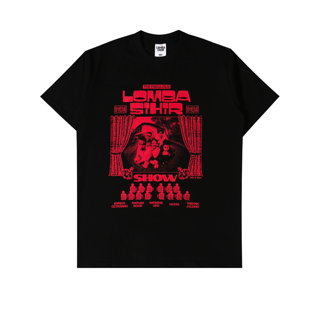 (Asli) Lomba Sihir - Spectacle - T-Shirt - Black