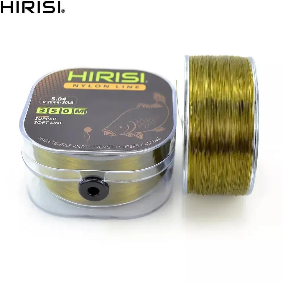 Hirisi 350m Super Strong Fishing Line Japan Monofilament Nylon Carp Fishing Line Fishing Accessories