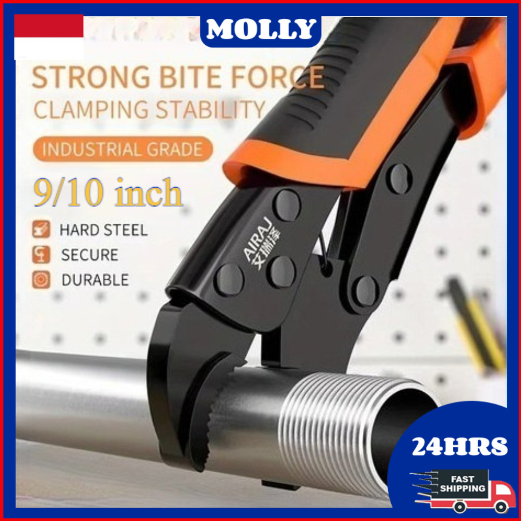 9/10inch Tang Buaya/tang Jepit Buaya/tang Buaya Jepit/tang Buaya Tekiro 10 Inch/Tang Pengunci Profes