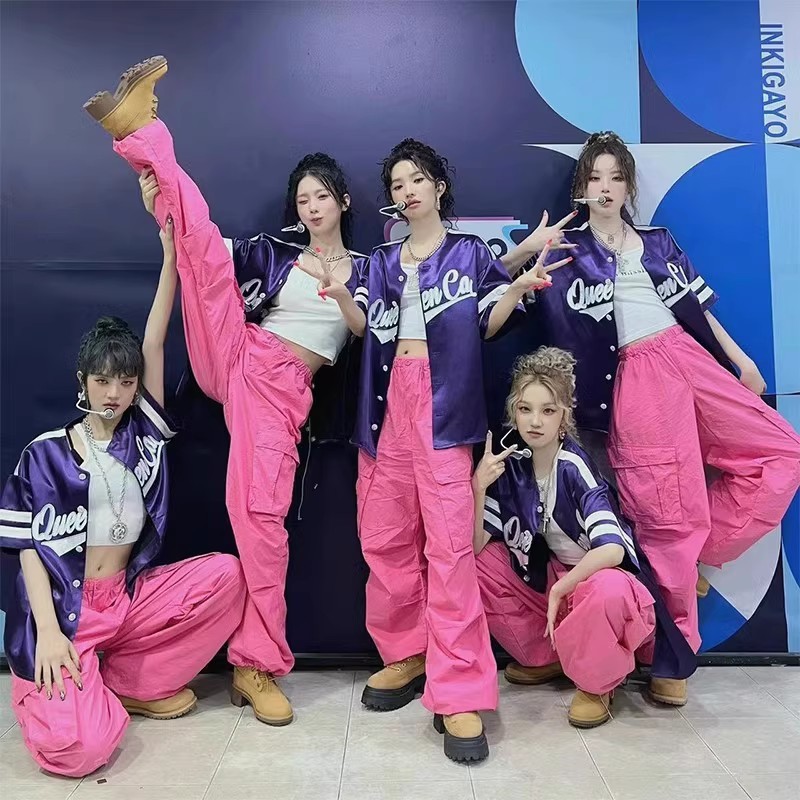 gidle Korean Girl Group Same Style Jazz Dance Korean Dance Hip Hop JAZZ Outfit Set KPOP Stage Perfor
