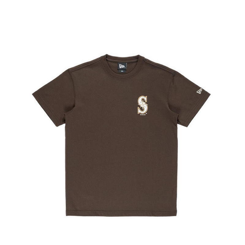 New Era Ss Tee 59FIFTY Pack Iced Latte Seattle Mariner Men's T-Shirt - Chocolate