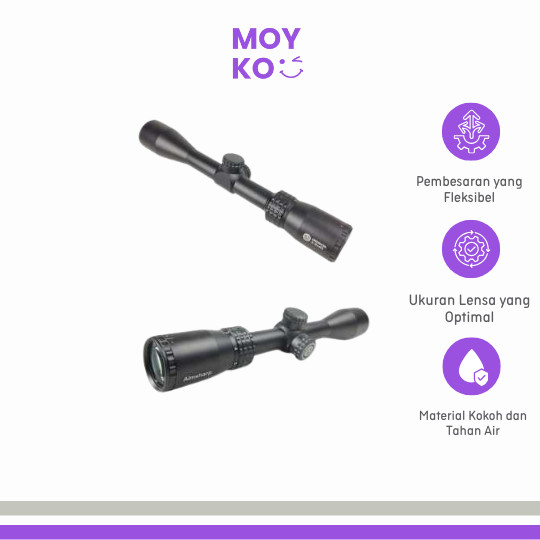 Tactical Scope Hunting Magnification 3-9x40