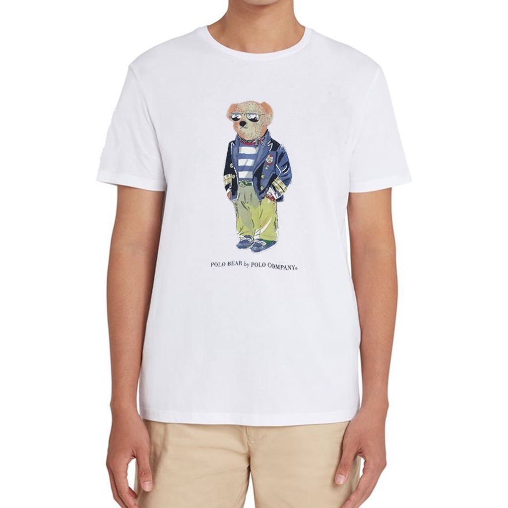POLO - 7566.25 T-Shirt Fashion - White Bear