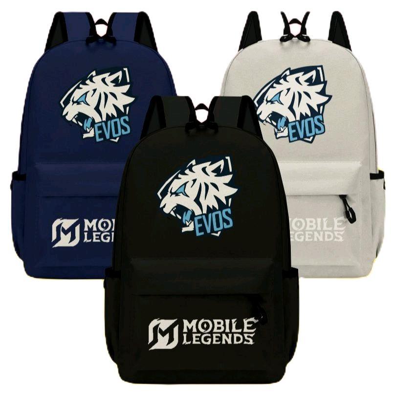 Tokyovibes - Tas Ransel sekolah anak laki laki tas punggung motif EVOS MOBILE LEGEND backpack multif