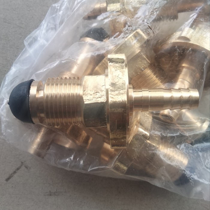 nepel gas LPG selang 3/8 inch 50kg