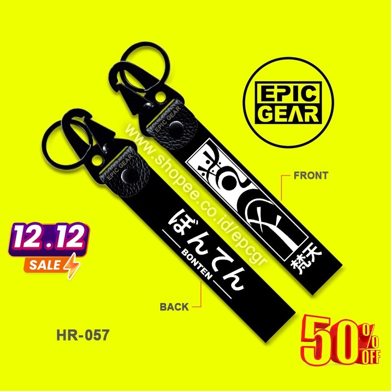 HIGH QUALITY GANTUNGAN KUNCI ANIME BONTEN GANG TOKYO REVENGERS KEYCHAIN PREMIUM HOLDER RING LOGO KAO