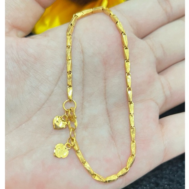 GELANG PADI PALEMBANG 2SUKU - LAPIS EMAS