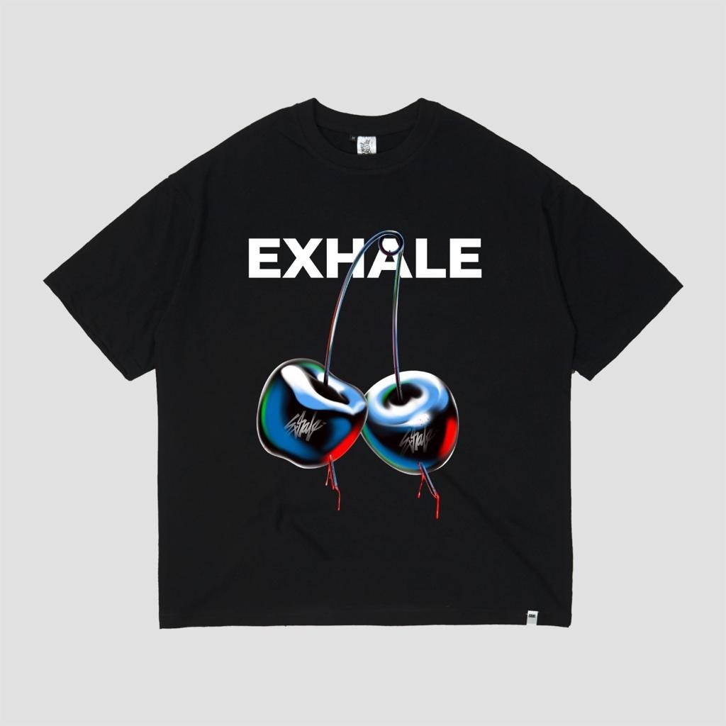 Exhale Tshirt Oversized Apple