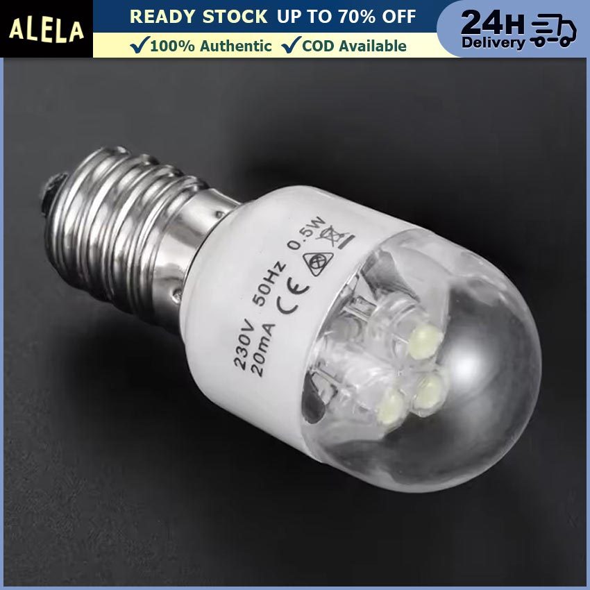 Bohlam Lampu LED Bulb Mesin Jahit E14 Tipe Ulir 0.5W Warna Putih