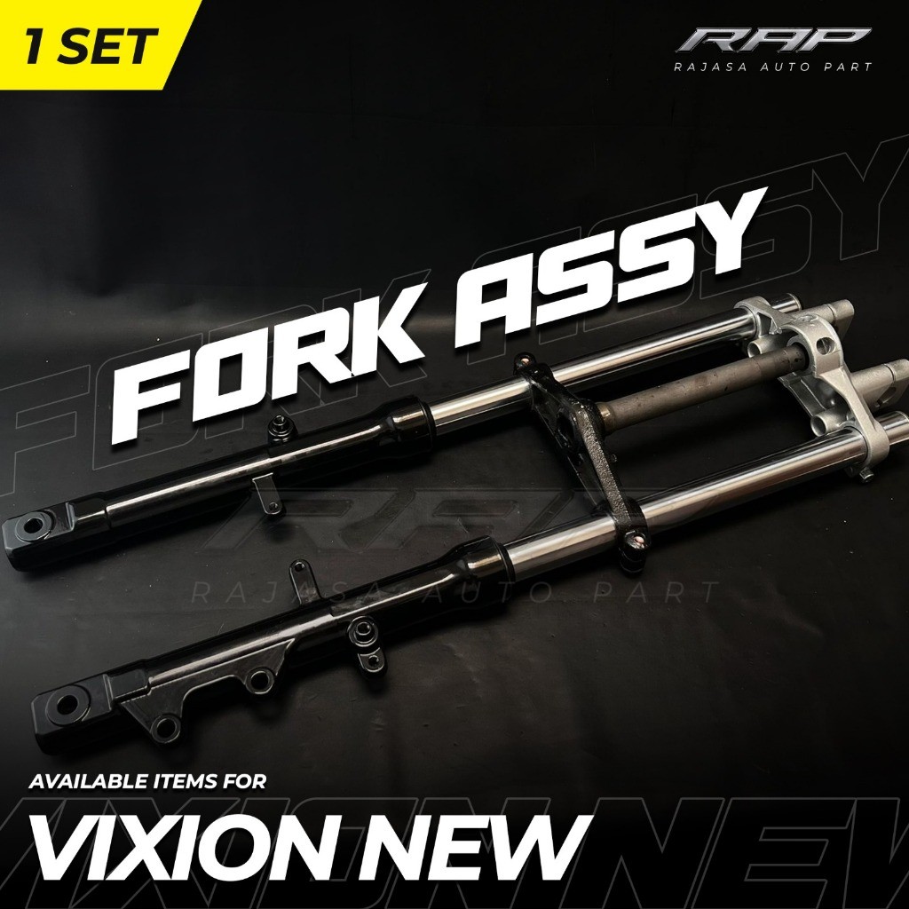SHOCK DEPAN KOMPLIT VIXION NEW  FORK ASSY YAMAHA VIXION NEW SHOCK BREAKER DEPAN KOMPLIT YAMAHA VIXIO