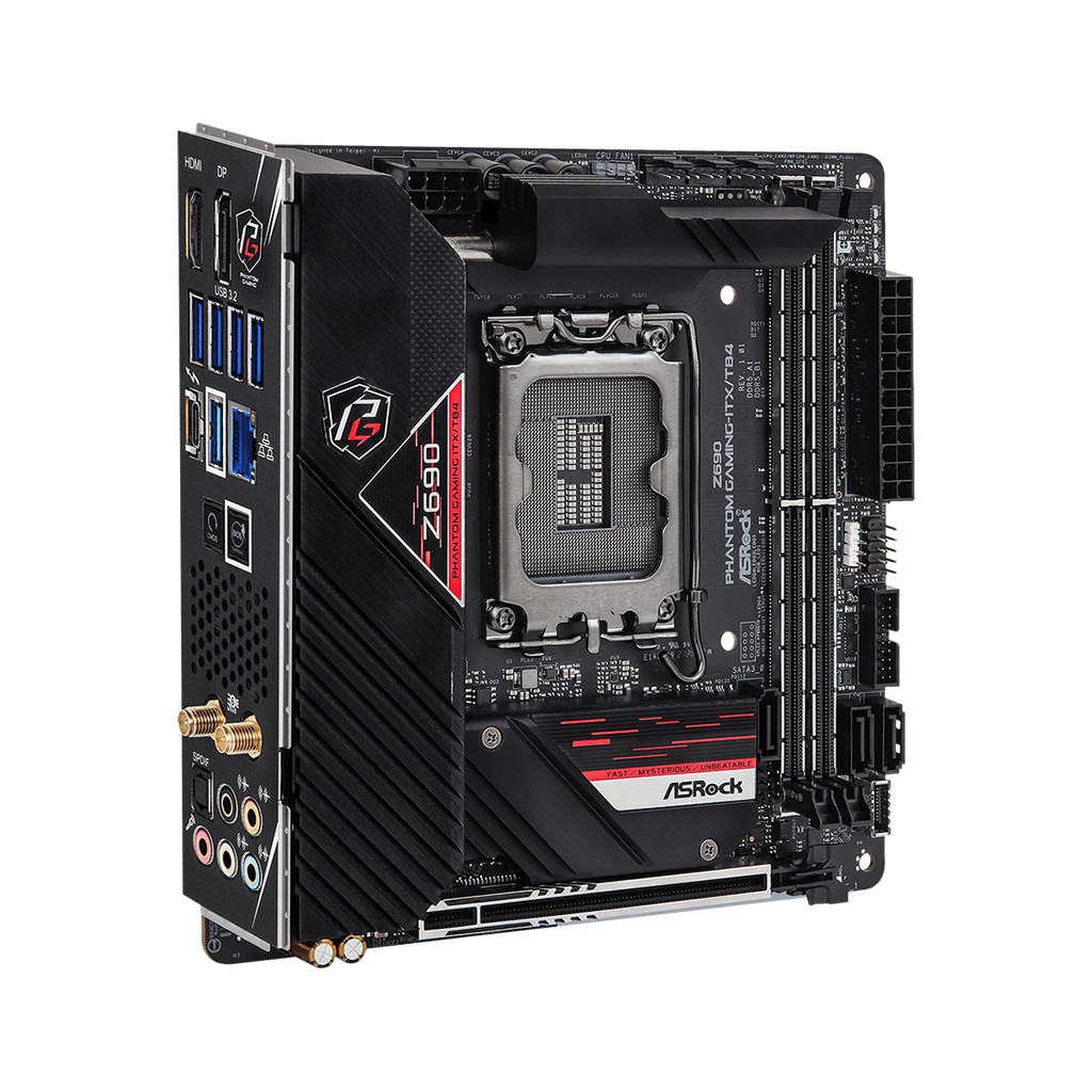 ASROCK Z690 DDR5 Z690 PHANTOM GAMINGITXTB4 Motherboard For Intel Core i912900K i512600K i913900K PCI