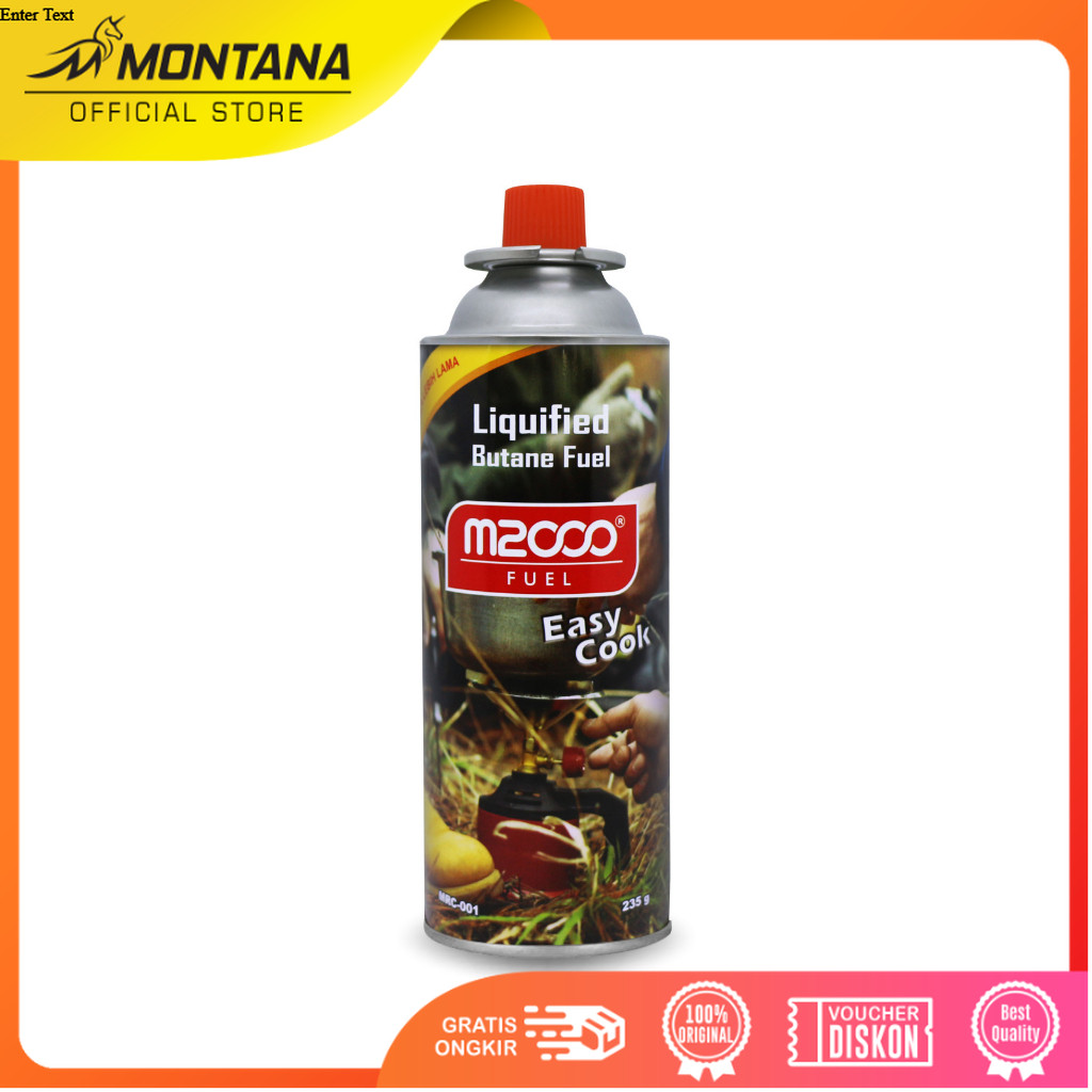 M2000 MRC-001 | REFILL KOMPOR GAS PORTABLE